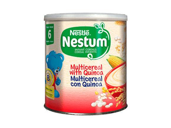 Nestle Nestum Infant Cereal, Wheat & Honey, Made for 12 Months & Up, 10.6  Ounce Canister (Pack of 4)