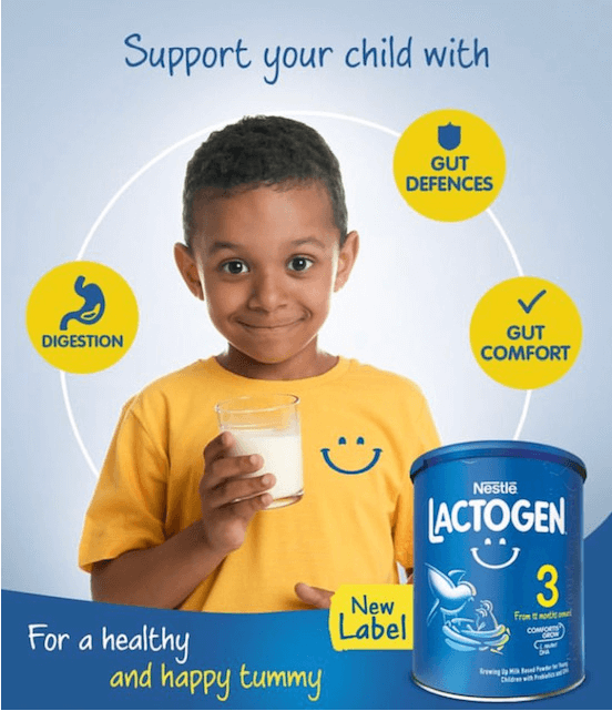 Support your child with LACTOGEN® 3